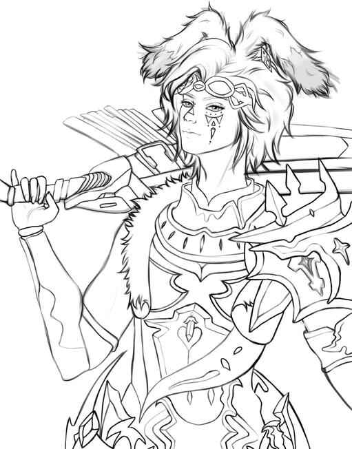 Garlemald Soldier Sketch